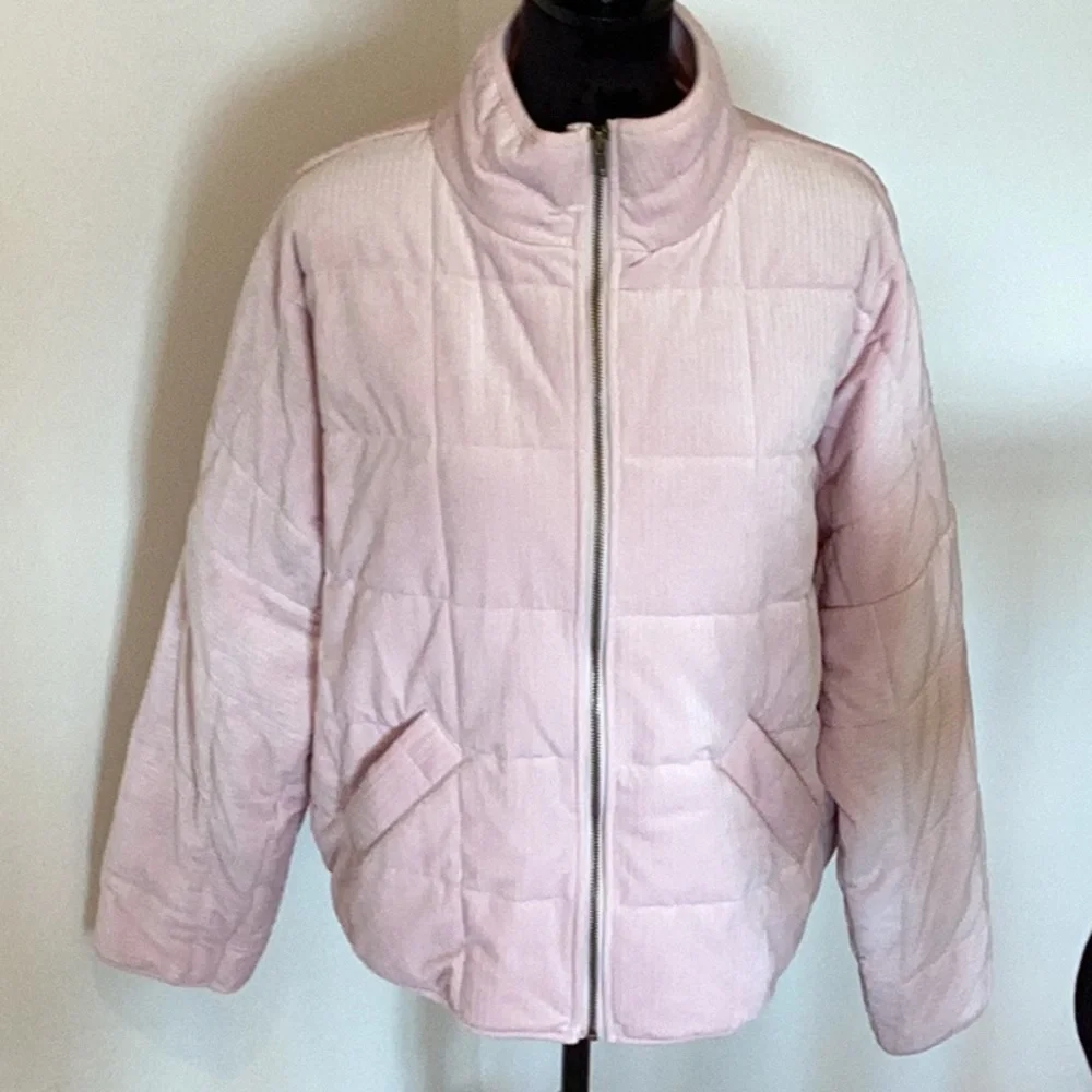 Forever 21 super soft Pink Quilted Jacket. Women’s size large, ❗️NEW with tags - Picture 12 of 14